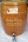 Gold Prize Ice Tea Brown Cooler Crock No Lid - Has Spigot