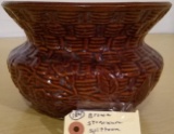 Brown Stoneware - Spittoon