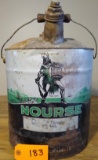 Nourse 5 Gal Oil Can