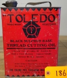 Toledo 1 Gal Thread Cutting Oil Tin