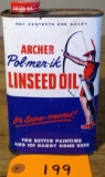 Archer Pol-Mer-il 1 Qt. Linseed Oil Tin
