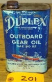 Quaker State Duplex Outboard Gear Oil 1 Qt.