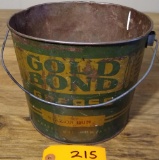 Gold Bond 10lb Grease Pail-no Lid