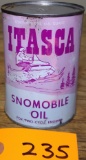 ITASCA Snowmobile Oil Tin