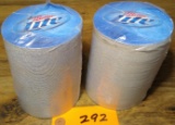 Miller Lite Cardboard Beer Coasters