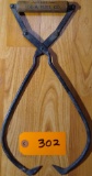 Crystal Ice & Fuel Co. Adv. Ice Tongs