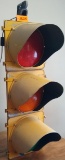 All Metal Stop Light - Plastic Lenses