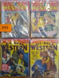 4 Western Dime Novels