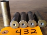 5x Winchester No12 Full Brass Shotgun Shells