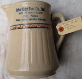 Gray Line Adv. Pitcher Inter City Fuel Co.