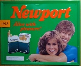 Newport Cigarettes Sign