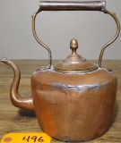 Primitive Copper Tea Pot