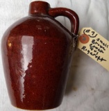 Small Brown Crock Jug