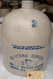 2 Gallon Beehive Adv. Jug Mascano Tonique Co.
