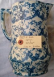 Blue Sponge Pitcher 9