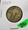 1927 Standing Quarter Dollar
