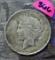 1927-D Peace Silver Dollar