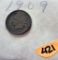 1909 Indian Head Cent