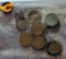 (11) Lincoln Wheat Cents