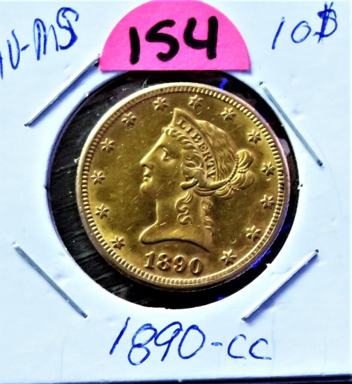 GOLD& SILVER COINS AND CURRENCY AUCTION