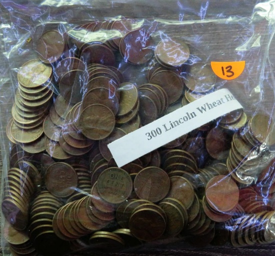 300 Lincoln Wheat Head Cents