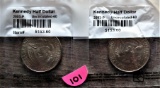 (2) 2003-P Kennedy Half Dollars