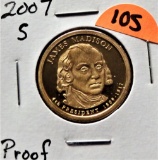 2007-S Proof US Dollar / James Madison