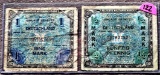 WW2 Era Military Payment Certificates