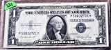 1935-E US 1 Dollar Silver Certificate
