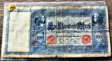 1910 German 100 Mark Bank Note