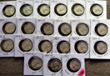 (21) Washington Silver Quarters