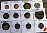 (12) Honduras Coins