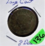 Large Cent - Cant Read Date