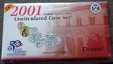 2001 United States Uncirculated Coin Set