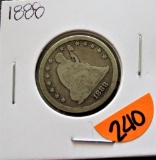 1888 Seated Quarter Dollar