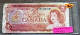Canada $2 1974 Bill