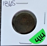 1865 2 Cent Piece