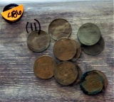 (11) Lincoln Wheat Cents