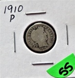 1910-P Barber Dime