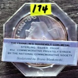 Franklin Roosevelt 1oz Silver Medal