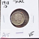 1918-D Mercury Dime