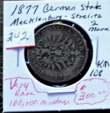 1877 German State Mecklenburg