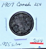 1907 Canada Quarter