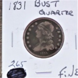 1831 Bust Quarter