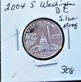 2004-S Washington DC Silver Proof Quarter