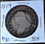 1819 Bust Half