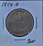 1854-O Seated Half