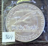 1987 US Constitution Comm Half Silver Dollar