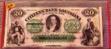 1857 Citizens Bank of Louisana -Shreveport