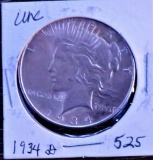 1934-D Peace Dollar